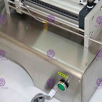 machine de remplissage pneumatique de liquide de pâte de la tête 0.6mpa simple