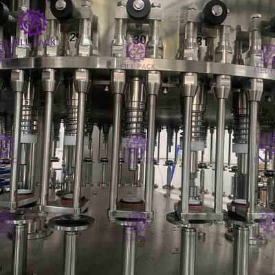Machine de remplissage de mise en bouteilles automatique de jus/thé de machine de remplisseur de bouteille en verre 6000 - 8000BPH