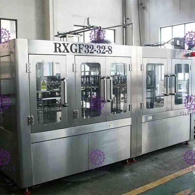Machine en plastique remplissante 3 in-1 de remplisseur de bouteille d'équipement de boisson automatique industrielle