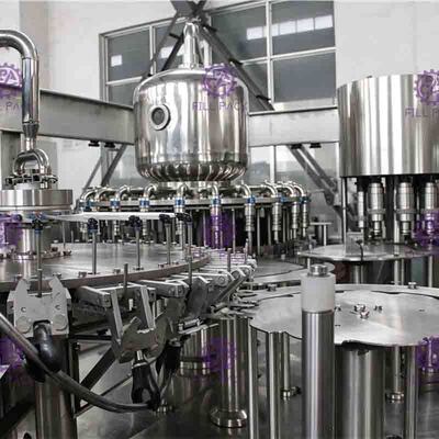 Machine en plastique remplissante 3 in-1 de remplisseur de bouteille d'équipement de boisson automatique industrielle
