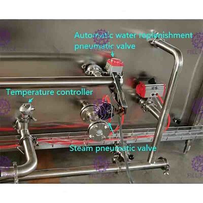 Équipement automatique de tunnel de refroidissement de pasteurisateur de machine du remplissage à chaud 20000BPH
