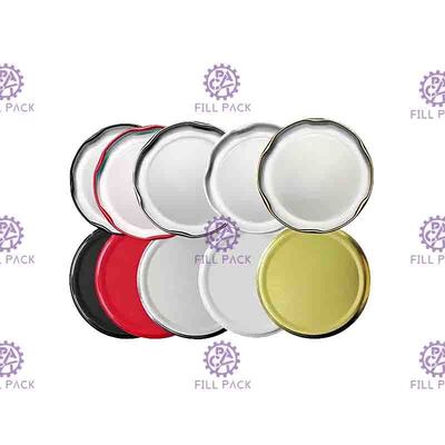 couvercle à visser en métal de fer-blanc de 38mm 43mm Juice Glass Bottle Caps Lid 48mm 53mm 58mm