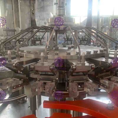 Machine automatique 3 de Juice Fruit Pulp Filling Capping en 1 boisson de granule de Monoblock