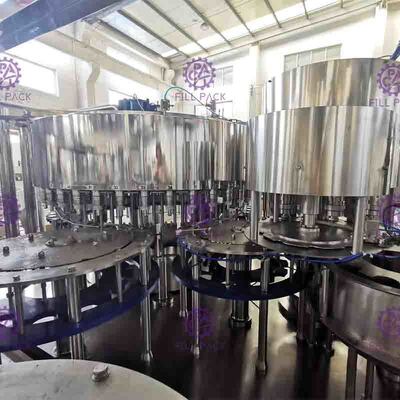 Monoblock lavant l'équipement en plastique de bouteille de Juice Filling Capping Machine CGF32-32-10