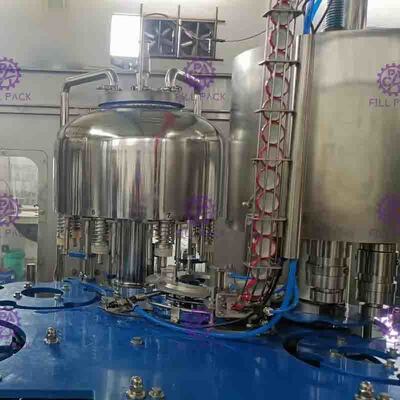3 automatiques dans 1 TORSION orange de Juice Filling Equipment With de granule de pulpe OUTRE de couvercle à visser