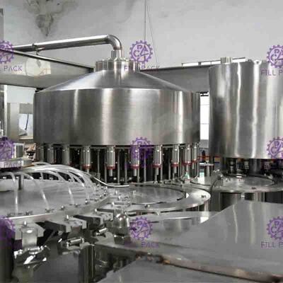Contrôle automatique Juice Filling Machine de PLC avec la vitesse 6000BPH
