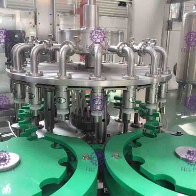 machine de remplissage principale de jus du cou 24 de bouteille de 38mm avec le contrôle de température