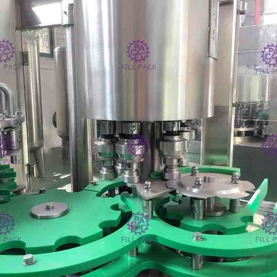 machine de remplissage principale de jus du cou 24 de bouteille de 38mm avec le contrôle de température