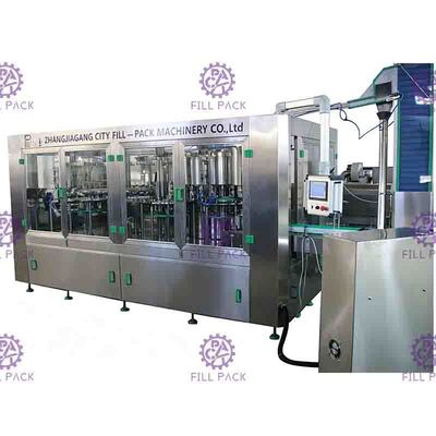 Position de pulvérisation de Juice Bottle Packing Machine 4 de mangue de 10000BPH 330ml