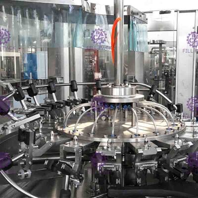 Équipement de mise en bouteilles industriel de boisson non alcoolisée de machine de remplissage de jus de boissons de thé avec le GV