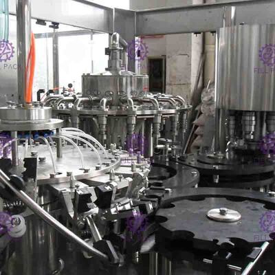 Équipement de mise en bouteilles industriel de boisson non alcoolisée de machine de remplissage de jus de boissons de thé avec le GV
