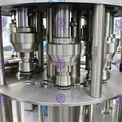 Le PLC commandent le capsulage magnétique de machine de remplissage de thé pour la bouteille d'ANIMAL FAMILIER