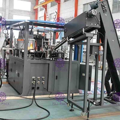Deux machine de soufflement de bouteille d'ANIMAL FAMILIER de la cavité 0.1-2L pour Juice Processing Line