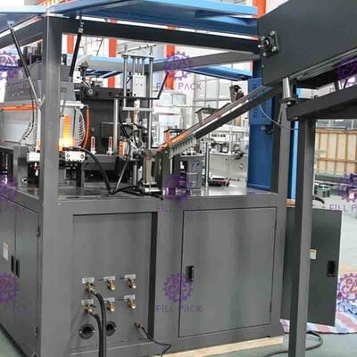 Deux machine de soufflement de bouteille d'ANIMAL FAMILIER de la cavité 0.1-2L pour Juice Processing Line