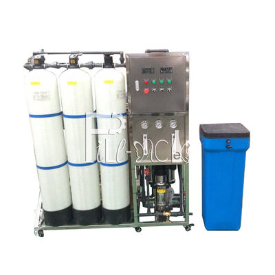 Machine de traitement d'eau potable de RO d'osmose d'inversion de 250LPH Monoblock avec le filtre de FRP