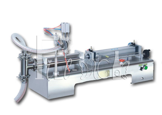 machine de remplissage pneumatique de l'eau minérale de machine de remplissage de la pâte 25bpm avec le commutateur de pied
