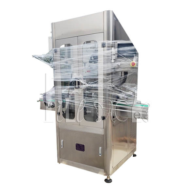 Machine à étiquettes de bouteille de douille de cou de PVC de 150BPM OPS thermo-rétrécissable