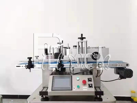 Le type machine à étiquettes du Tableau ISO9001 d'autocollant les bouteilles rondes marquent la machine de fabricant