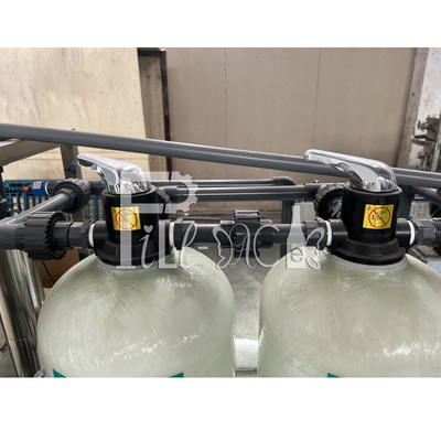 Système de traitement de l'eau potable 500lph d'acier inoxydable avec la membrane 4040