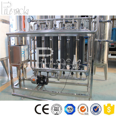 Système creux minéral de filtre de machine de l'eau ultra d'épuration de la fibre 3000LPH
