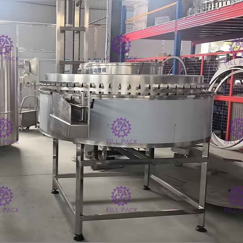 CHOYEZ/ligne en plastique système d'équipement de trieuse de bouteille de PE d'Unscrambler d'usine recevant le Tableau d'accumulateur