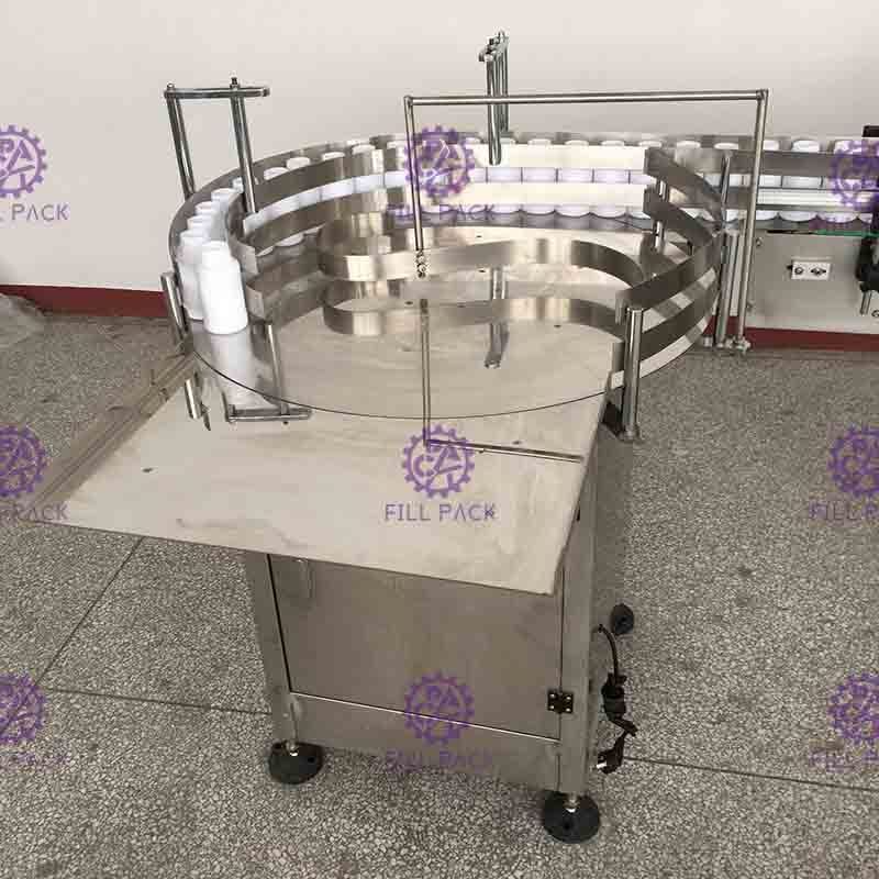 Tournez le collecteur rotatoire de bouteille recevant le Tableau/machine/équipement/ligne/usine/système d'accumulateur