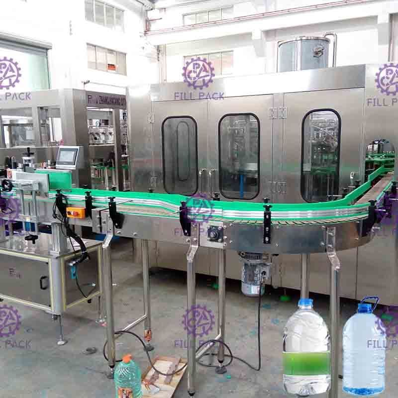 3L / bouteille en plastique 2 de l'eau 5L/10L minérale dans 1 équipement/usine/machine/système/ligne de remplissage