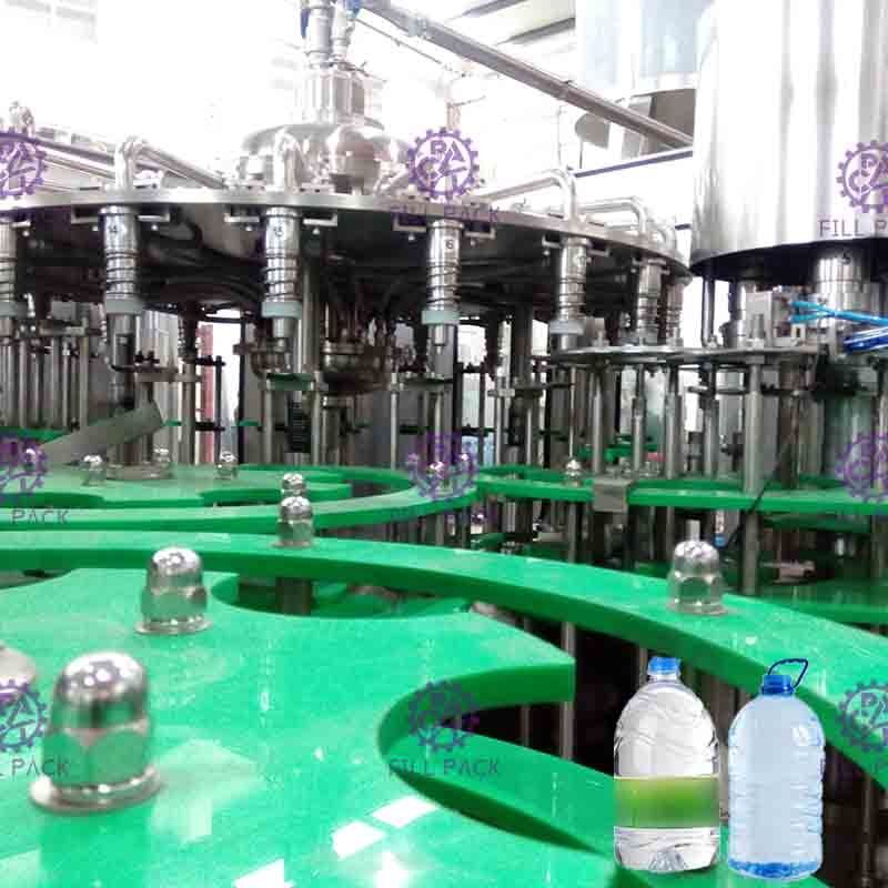 3L / bouteille en plastique 2 de l'eau 5L/10L minérale dans 1 équipement/usine/machine/système/ligne de capsuleur de remplisseur de joint