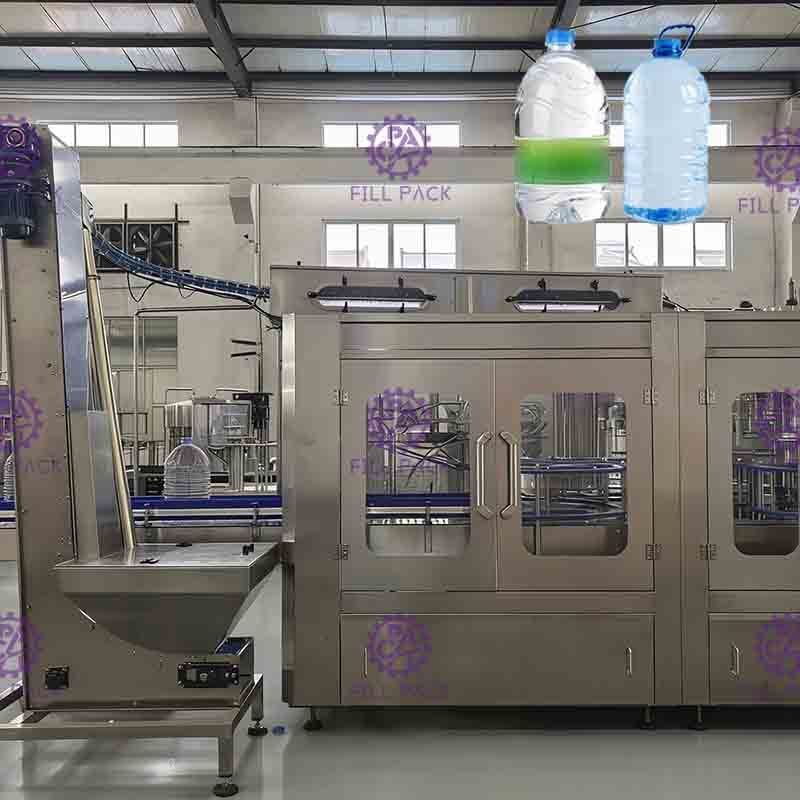 3L / bouteille en plastique 2 de l'eau 5L/10L minérale dans 1 équipement industriel/usine/machine/système/ligne