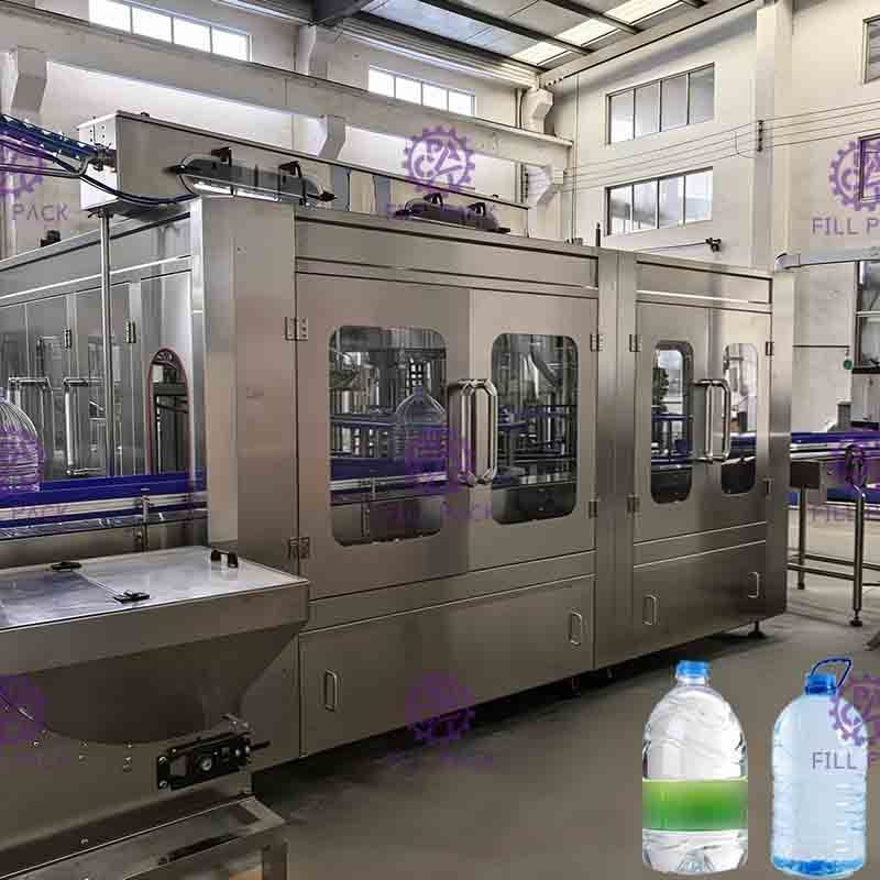 3L / bouteille en plastique 2 de l'eau 5L/10L minérale dans 1 équipement de production/usine/machine/système/ligne