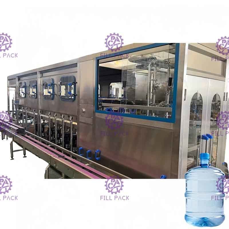 Remplisseur de l'eau de baril usine de machine de remplissage de l'eau de 5 gallons 450 BPH pour l'eau de Minear