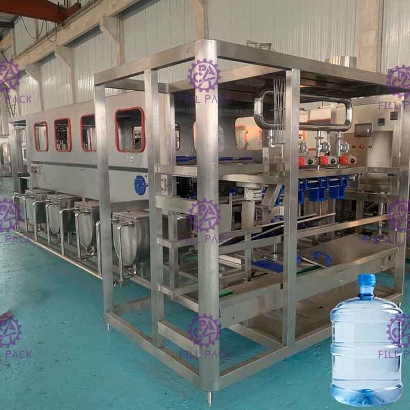 QGF - 600 système remplissant de l'eau minérale de machine de remplissage de l'eau de 5 gallons