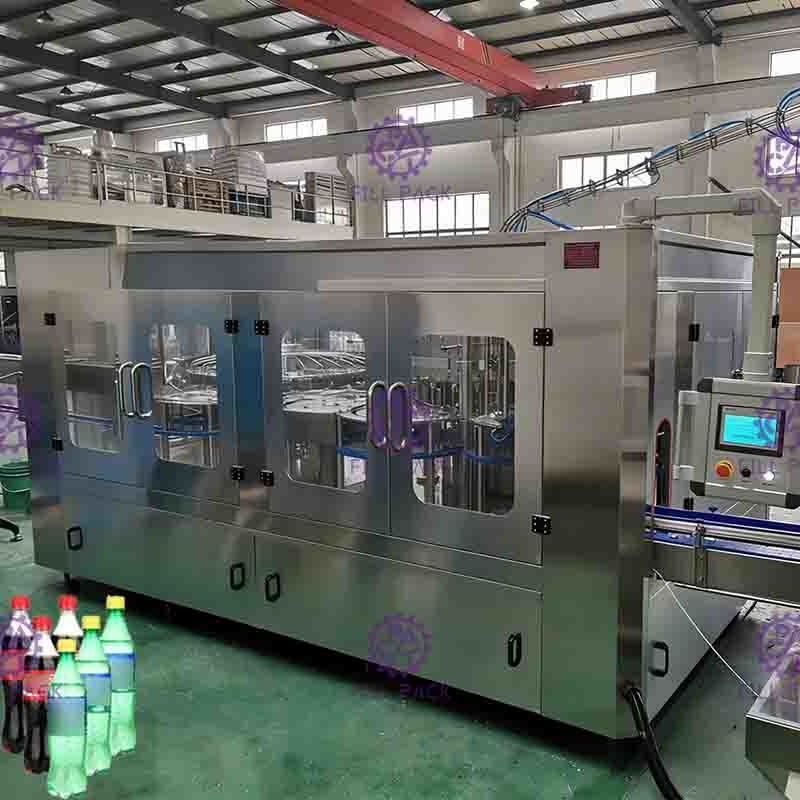 CHOYEZ le verre en plastique 3 dans 1 machine d'embouteillage de kola Monobloc de boisson non alcoolisée/équipement/ligne/usine/système