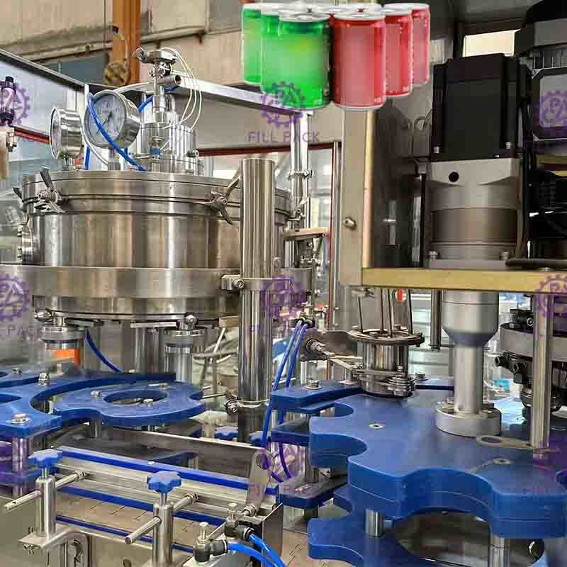 Le jus à grande vitesse de boisson peut machine de remplissage, équipement automatique de cachetage de boîte