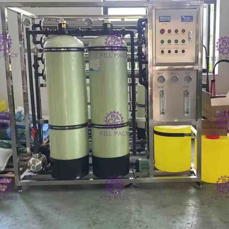 Machine de filtre d'eau potable de RO d'osmose d'inversion 500LPH