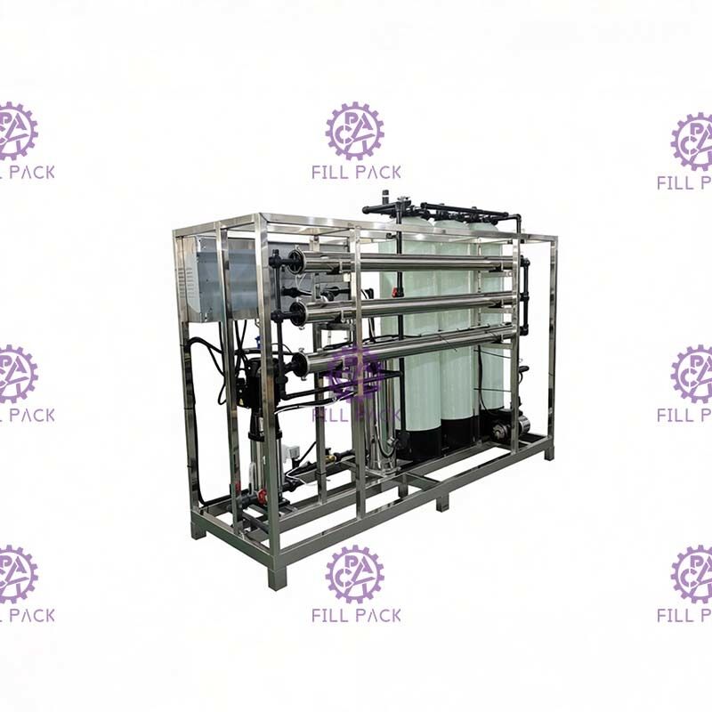 Système de traitement de l'eau de RO d'osmose d'inversion de 1000LPH Monoblock