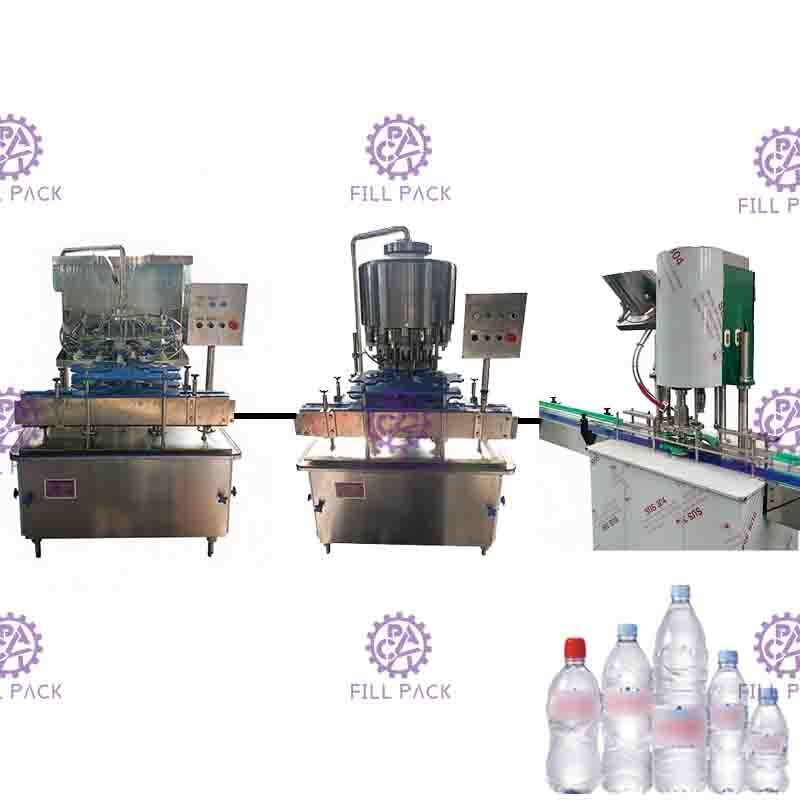 L'eau de bouteille potable pure d'ANIMAL FAMILIER 3 dans 1 équipement de production de Monoblock/usine/machine/système/ligne