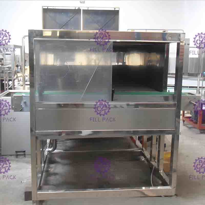 Machine à emballer industrielle de bouteille, équipement de stérilisation de bouteille en plastique
