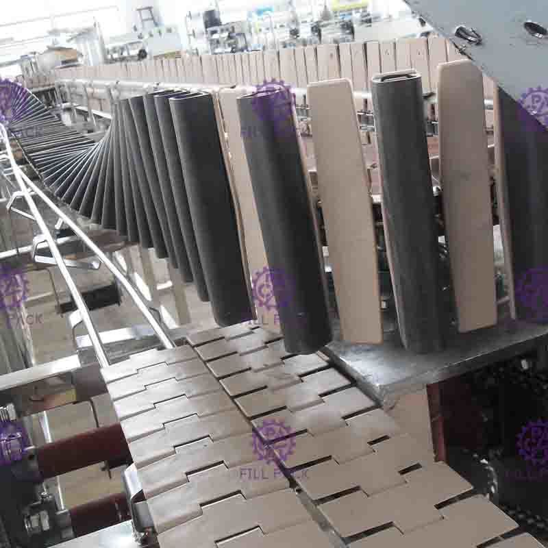 Système en plastique inverse 8000BPH de stérilisateur de bouteille pour la chaîne de production assaisonnée de jus