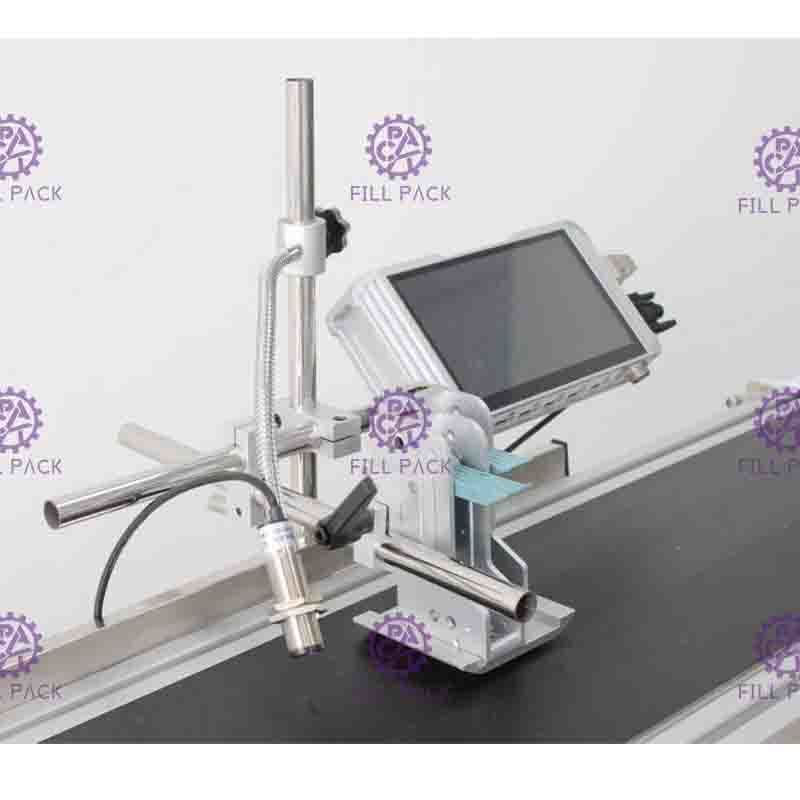 Vitesse automatique de 75 m/min Machine de codage d'impression à jet d'encre haute résolution pour le code de date/logo