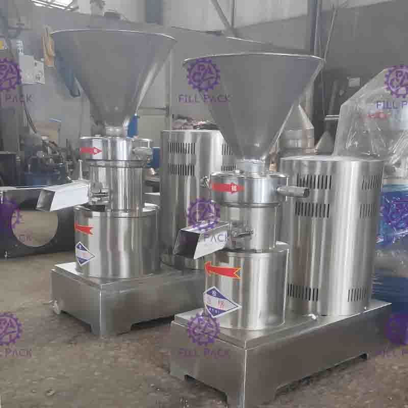 Type vertical machine de développement de beurre de sésame d'arachide de SUS304
