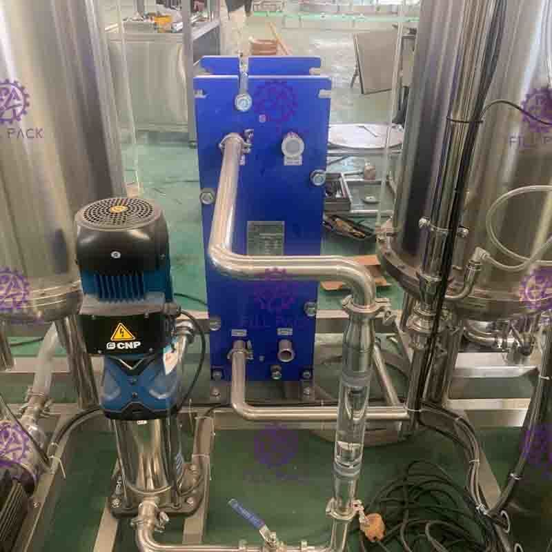 3000L trois échoue le mélangeur carbonaté de boissons de kola de coke pour la chaîne de fabrication de boisson non alcoolisée