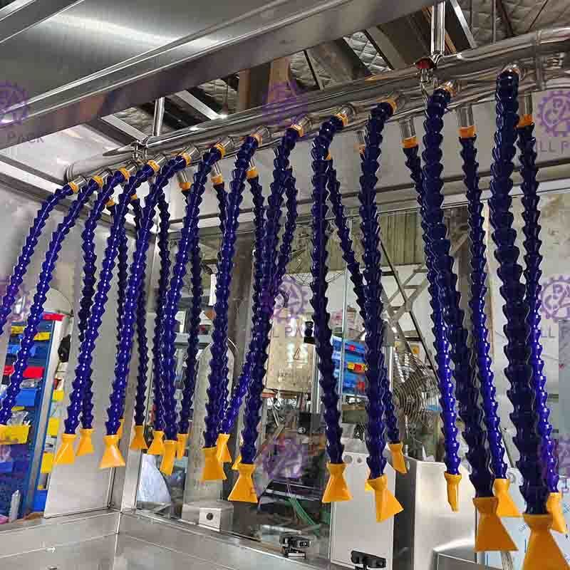dessiccateur de coup de bouteille de preuve de la poussière 7.5kw pour enlever l'humidité de bouteille de la chaîne de fabrication de boisson non alcoolisée
