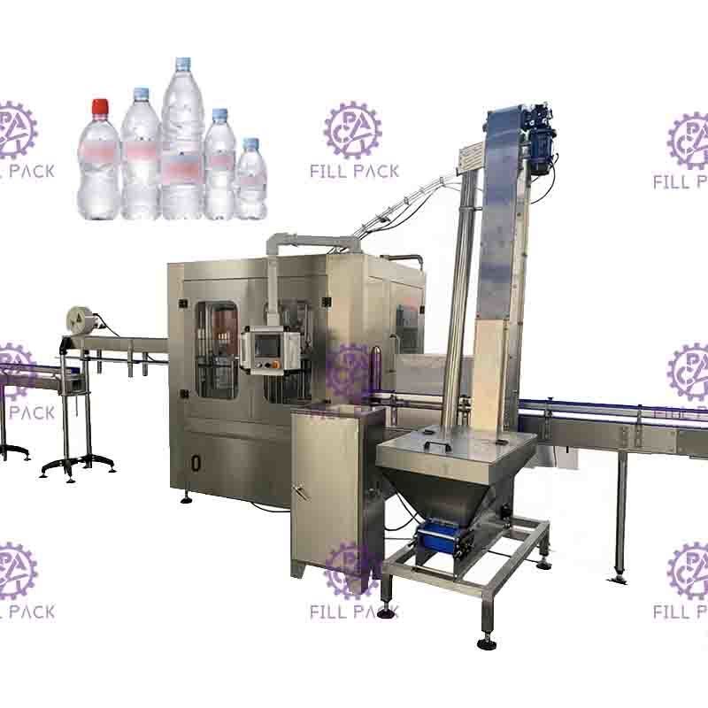 Bouteille en plastique stérile Monoblock 0.5MPA aseptique de la machine de remplissage de l'eau de haute sécurité 0.5L