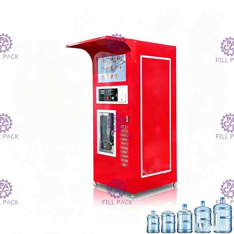 Pièce de monnaie et machine 10L/Min 550W 0.5MPA de Bill Purified Water Bottle Vending