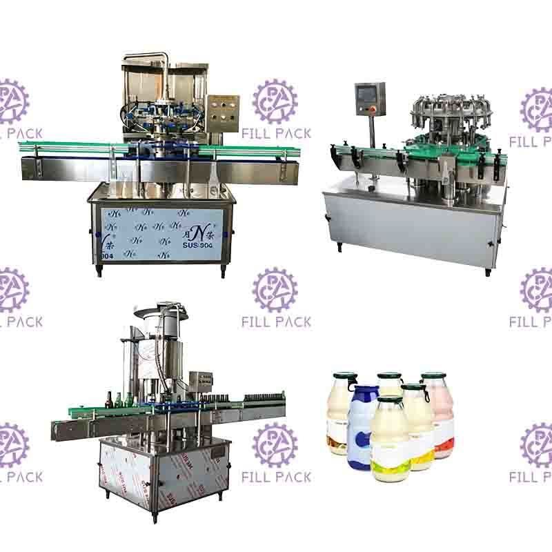 Fruit Juice Beverage Hot Filling Machine de 1500BPH 0-2L pour la traction Ring Cap de bouteille en verre
