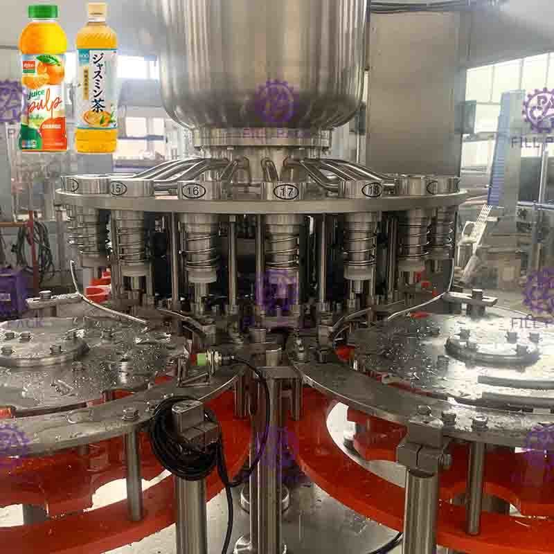 Machine d'embouteillage de pulpe d'Apple de grain de jus pulpeux orange de granule/équipement/usine/unité/système/ligne